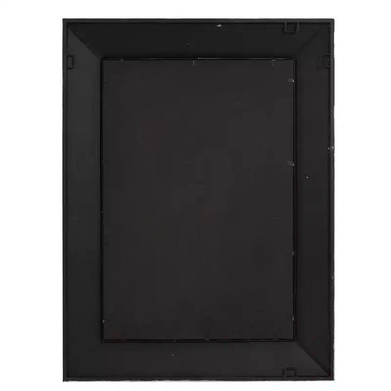 Specchio da parete rettangolare incorniciato 60" x 18" – Finitura argento screziato