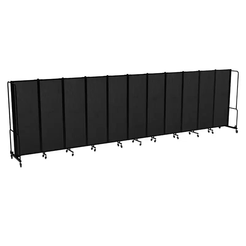Divisorio portatile a 11 pannelli - Nero