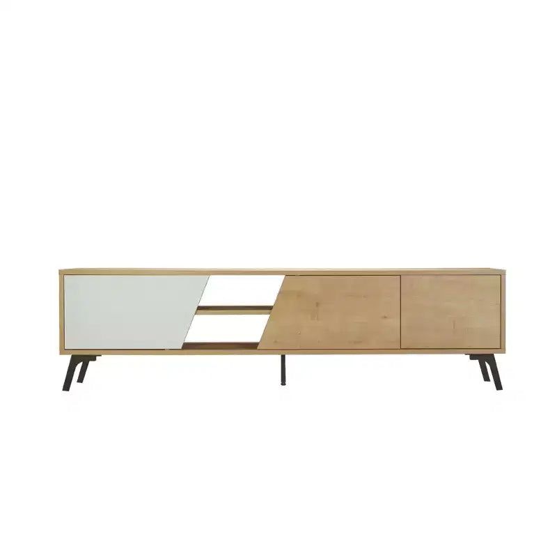 Mobile TV per TV fino a 70" - Rovere Chiaro