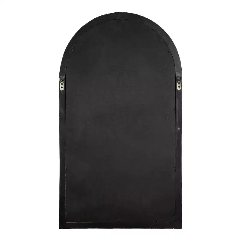 Specchio da parete ad arco 22 x 38 con cornice in legno