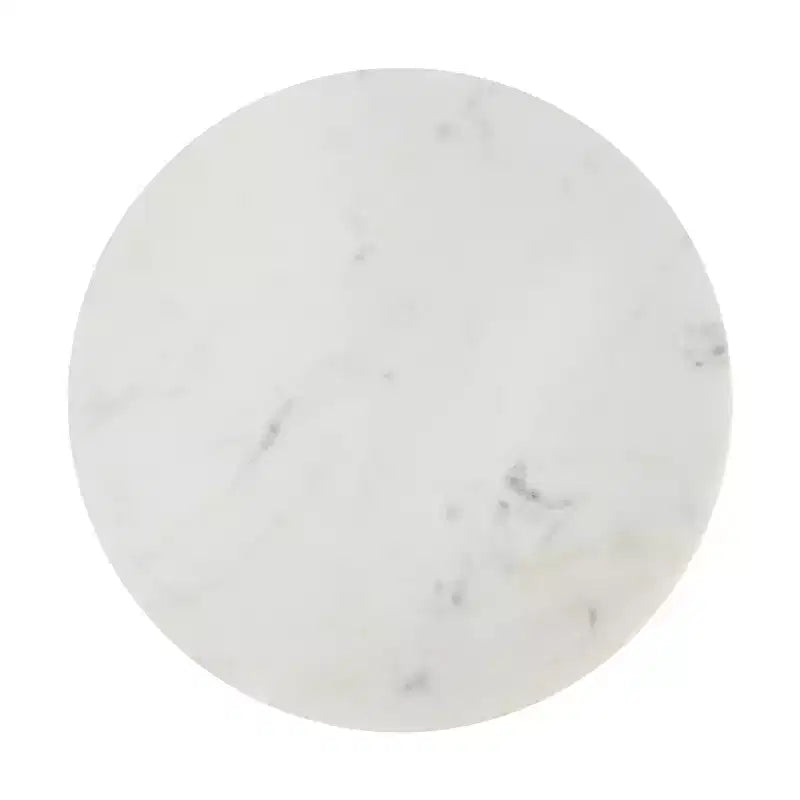 Tavolino da salotto a X in marmo naturale da 45,08 cm