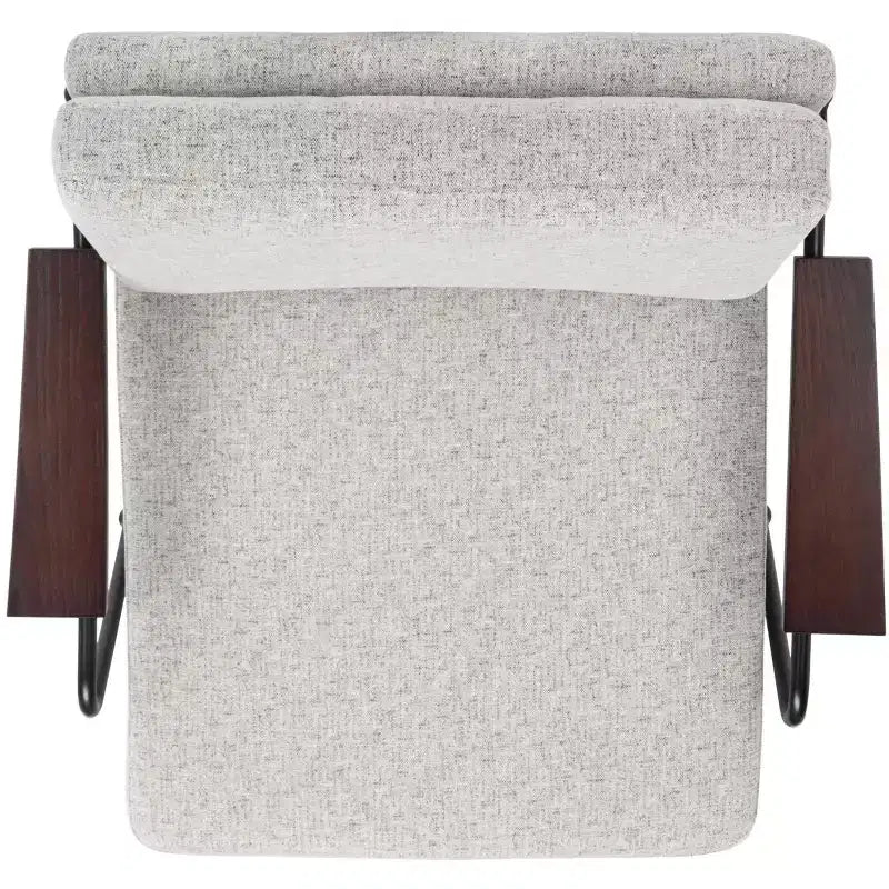 Poltrona d'accento - Grigio Chiaro e Oro