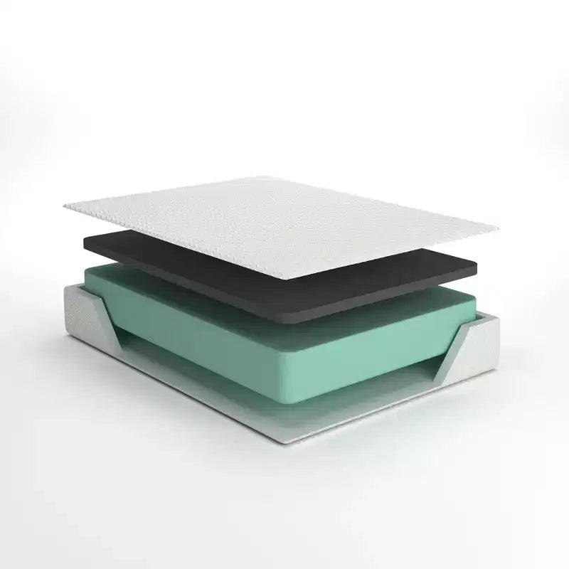 Materasso in memory foam da 12 pollici con scarico della pressione