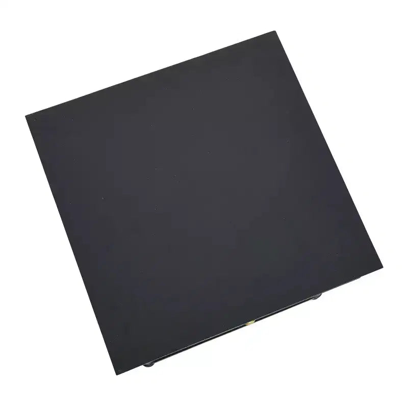 Tavolino quadrato con ripiano in legno di acacia e MDF