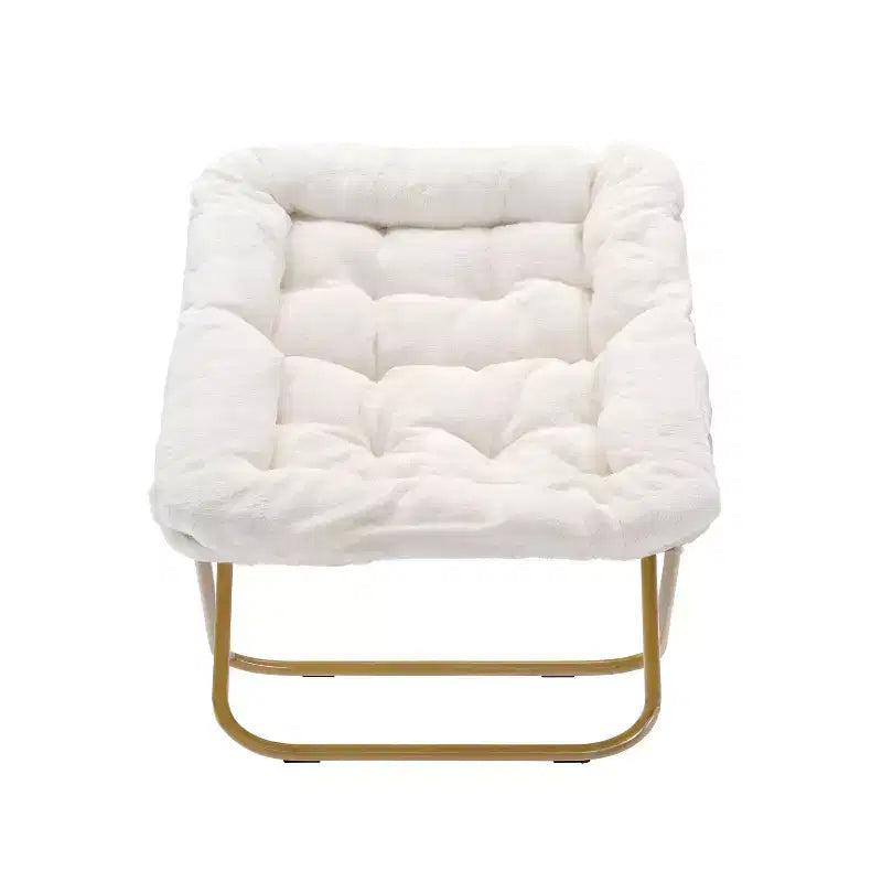 Sedia a disco pieghevole oversize per dormitorio e camera da letto