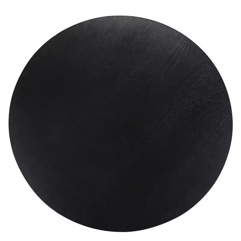 Tavolino da Caffè Rotondo - Nero/Oro