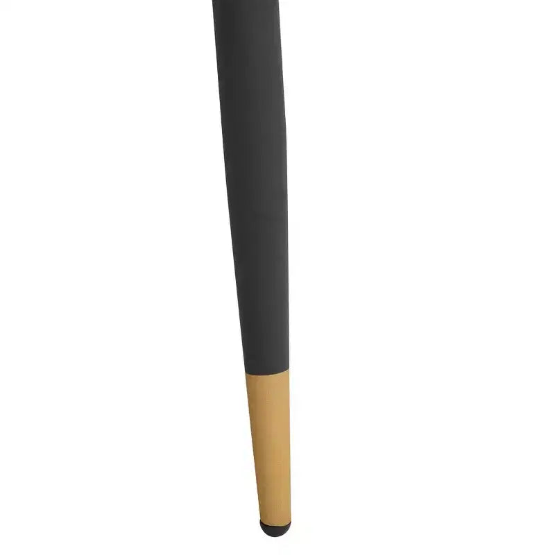Tavolino da Caffè Rotondo - Nero/Oro